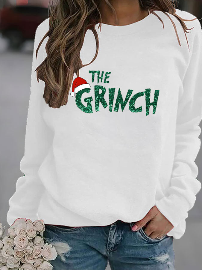 Women's Festive Pumpkin Print Lightweight Sweater