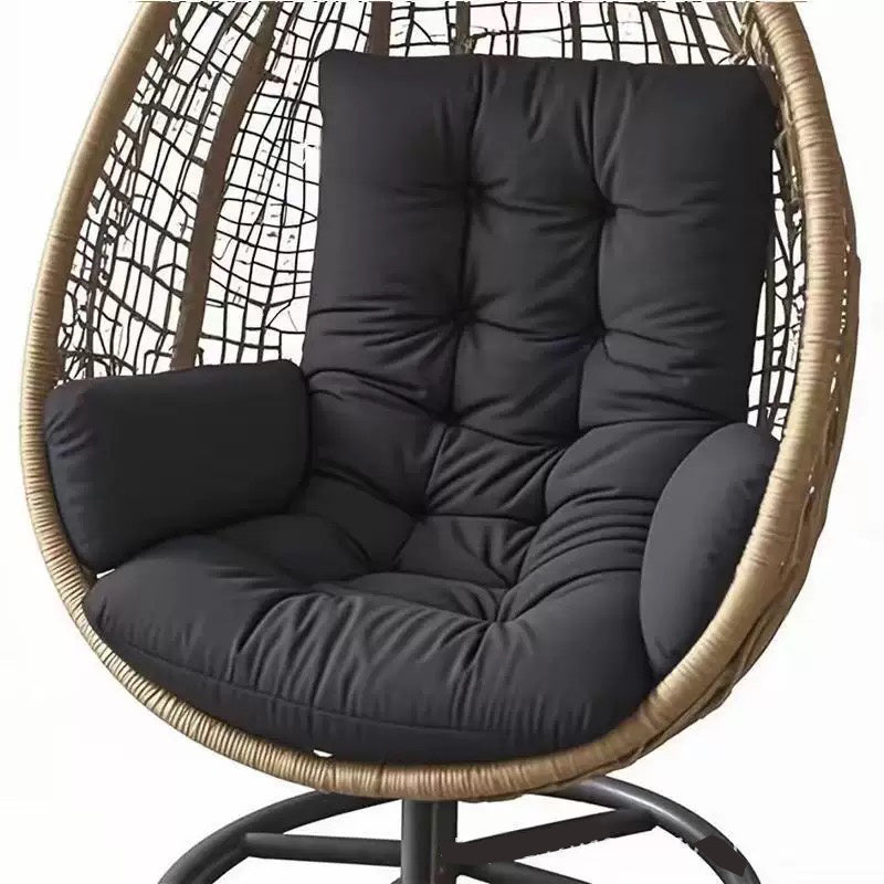Velvet Hanging Basket Chair Cushion, Egg-Shaped Rocking Chair Pad, Seat Cushion Only (Chair Not Included), for Indoor Balcony Living Room Bedroom Garden Decoration, Adult Relaxation
