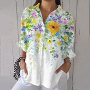 Women's Floral 3D Print Fashion Shirt