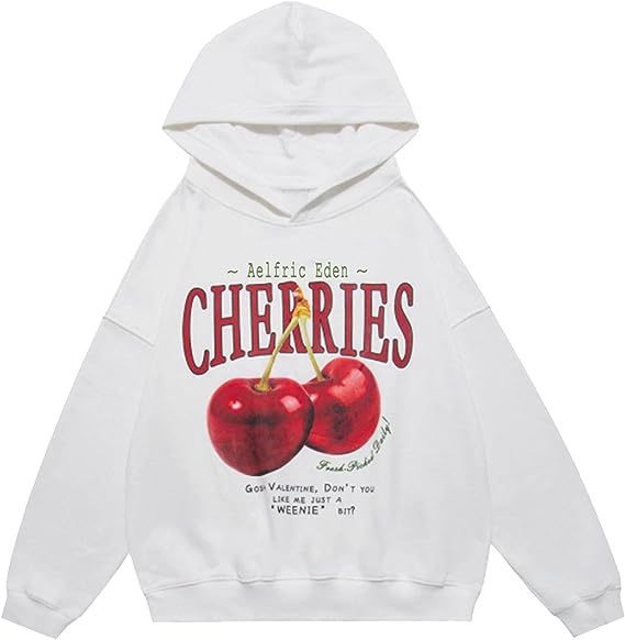 Retro Casual Couple's Sporty Matching Hoodie