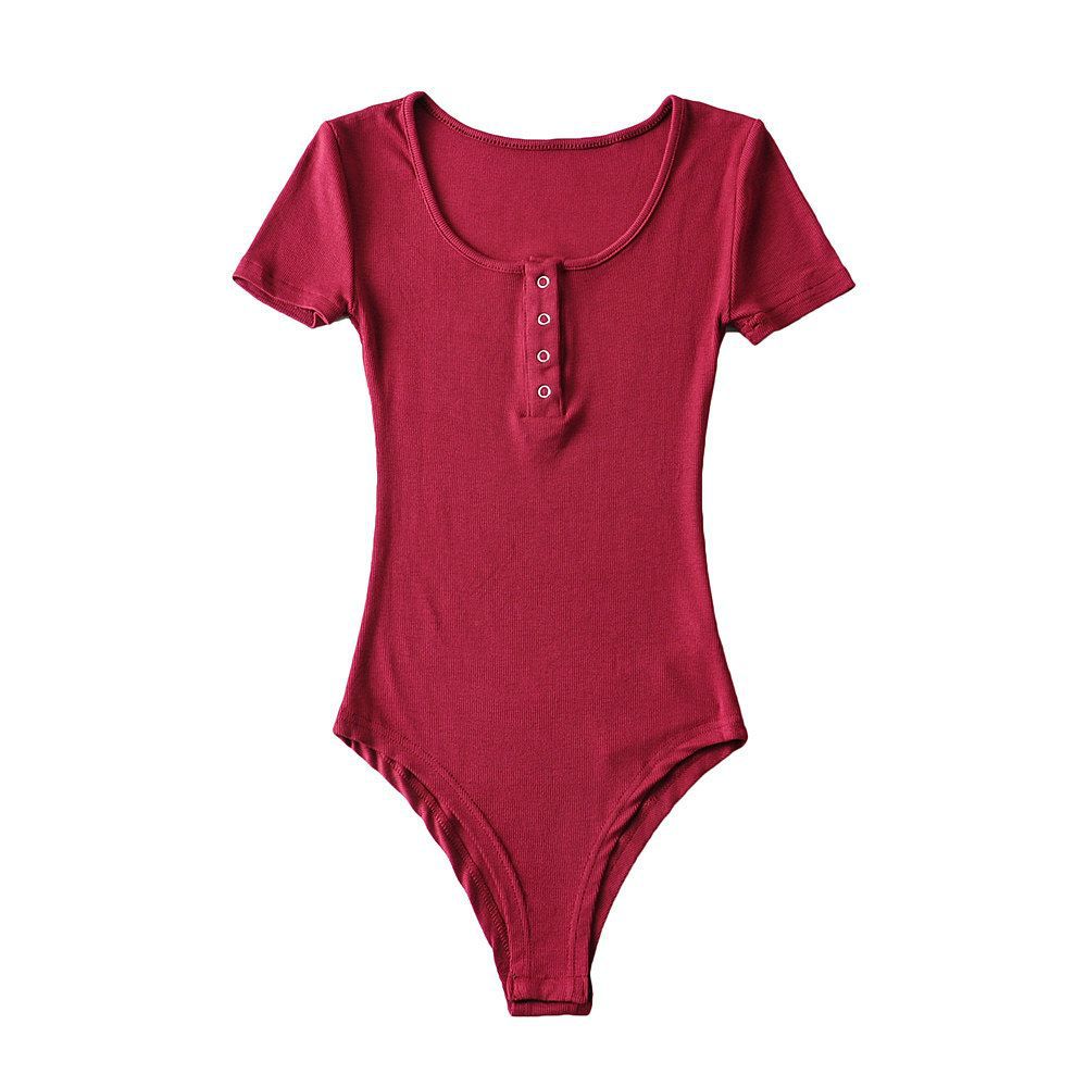 New Summer Short-sleeve T-shirt Innerwear Bodysuit