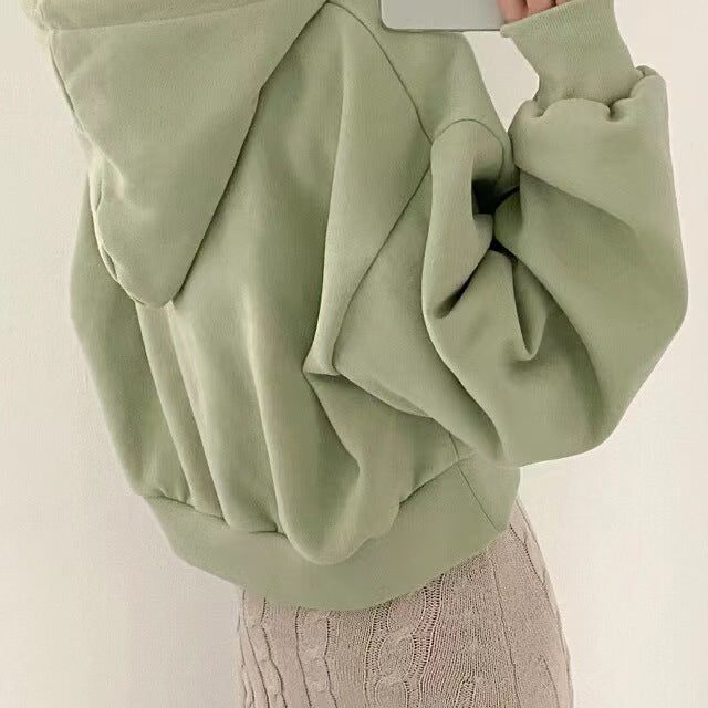 Cozy Oversized Women's Hooded Sweater