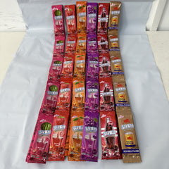 60 Single-Serve Instant Fruit Drink Mix Pack, Multi-Flavor Beverage Sachets