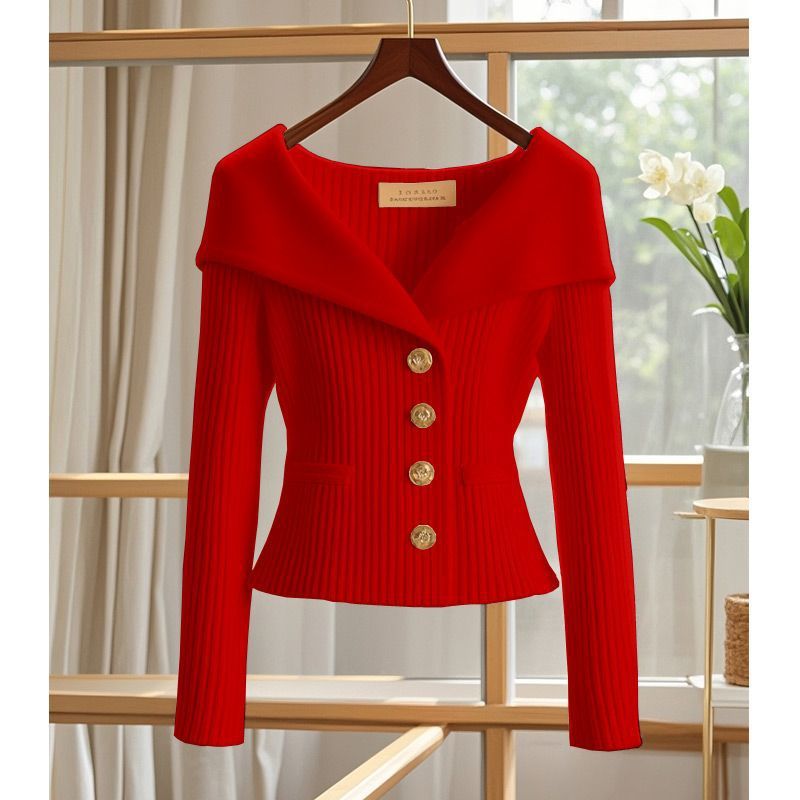 Elegant Knitted Casual Top for Women