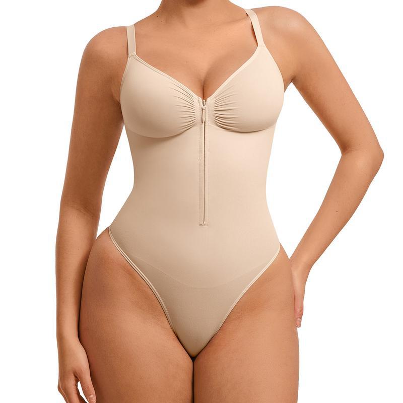 Women's Stretch Zipper Waist Slimming Body Shaper Corset