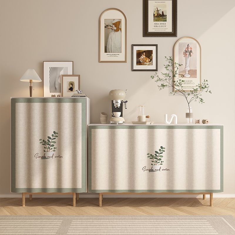 Punch-free Cabinet Shade Curtain Kitchen Door Curtain