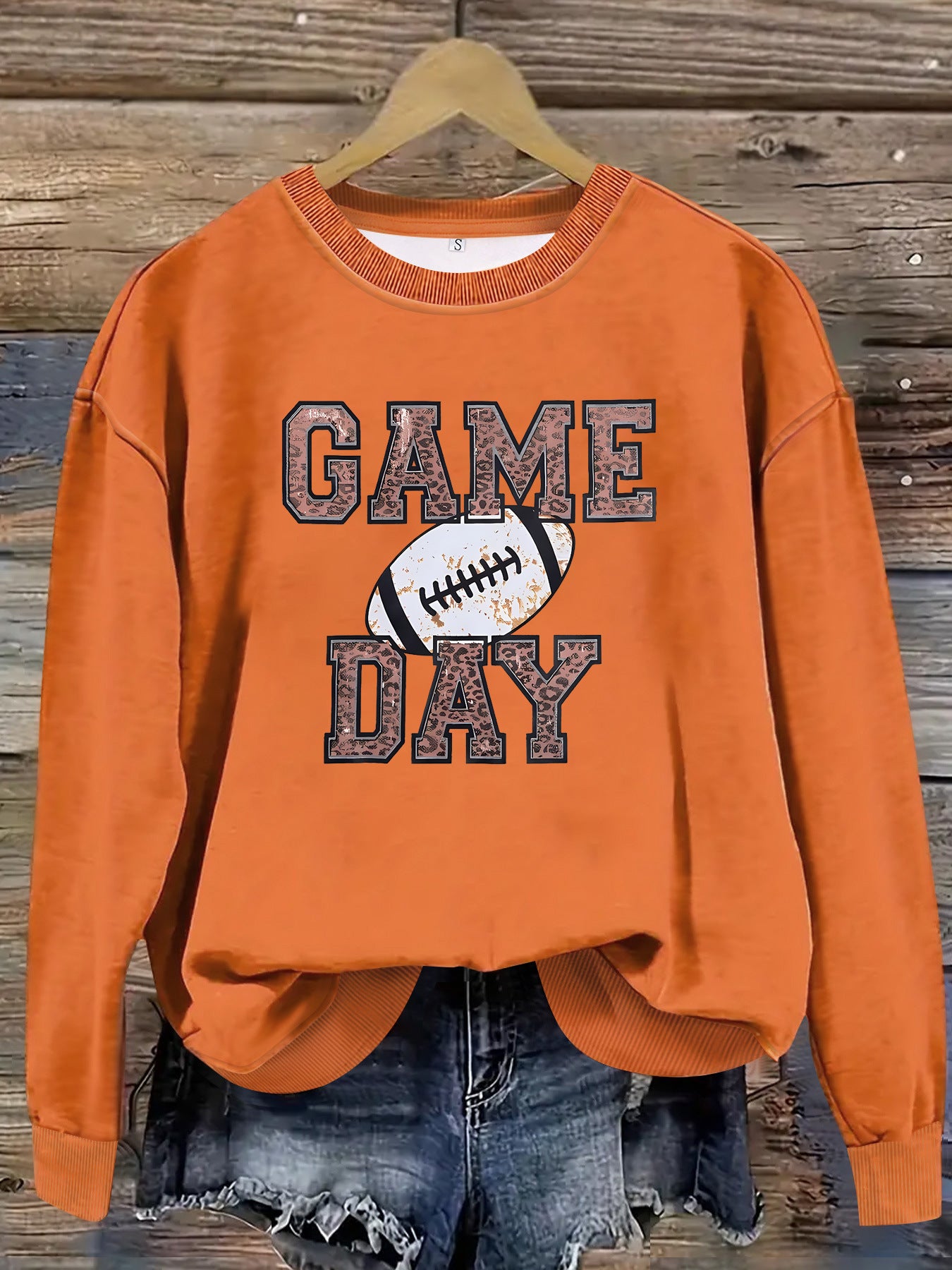 Women's Long Sleeve Baseball Pullover Sweater