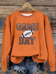 Women's Long Sleeve Baseball Pullover Sweater