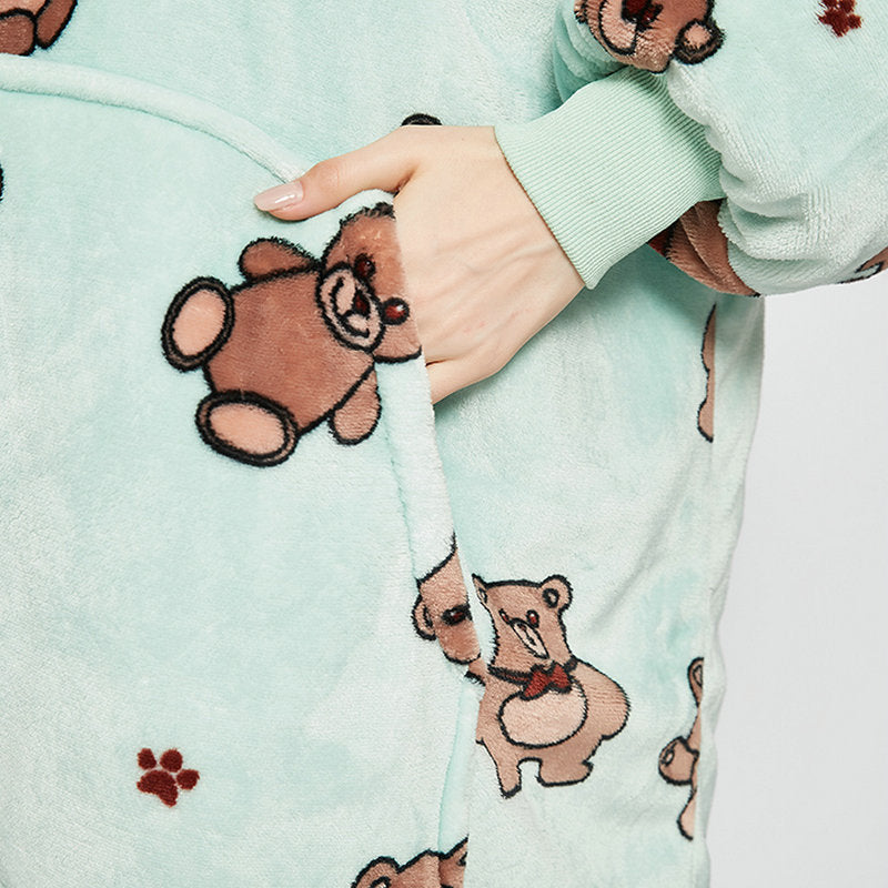 Cozy Oversized Flannel Pajamas for Ultimate Warmth