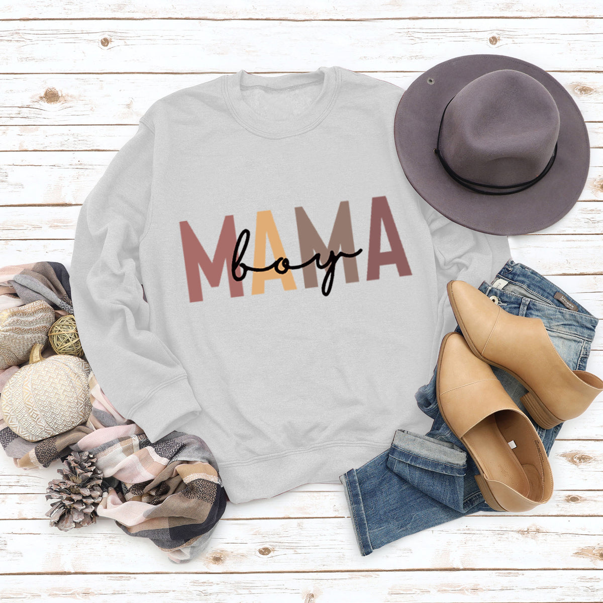 Women's Cotton Printed Loose Fit Sweatshirt