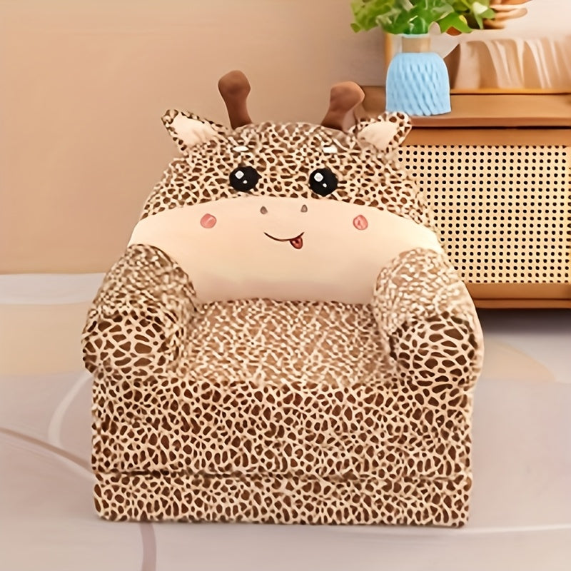30D Tri-Fold Detachable Sofa Stool – Washable Folding Seat for Children