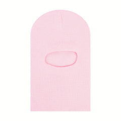 Baby knit winter hat for cold weather with long barrel coverage