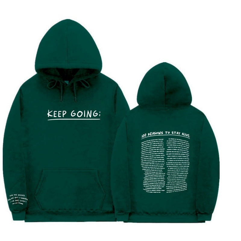 Men's Fleece-Lined Oversized Hooded Sweatshirt