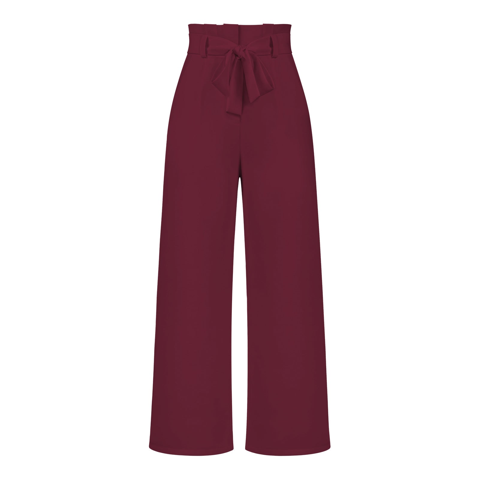 Women's Ice Silk Casual Wide-Leg Trousers
