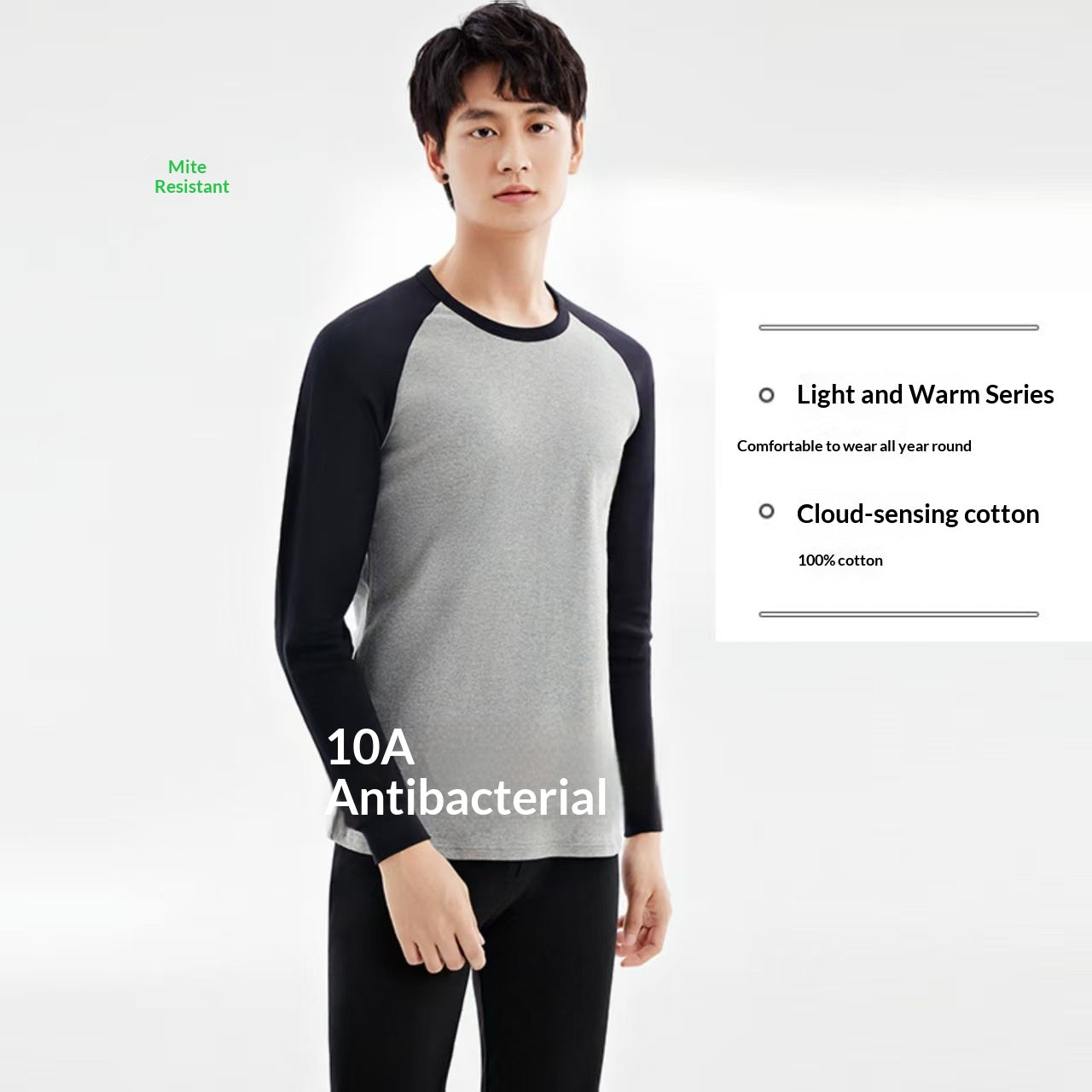 Cozy Autumn Thermal Underwear Set for Men