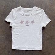 Retro Celebrity Print T-Shirt – Heavyweight Short Sleeve, Regular Fit