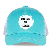 Custom Kids' Baseball Cap – Elastic Fit, Breathable Fabric, Curved Brim with Sun Protection