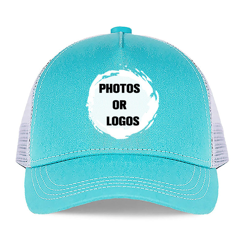 Custom Kids' Baseball Cap – Elastic Fit, Breathable Fabric, Curved Brim with Sun Protection