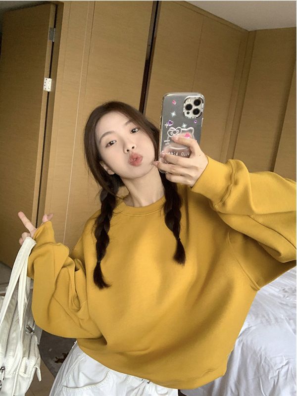 Women's Cozy Casual Oversized Pullover Sweater