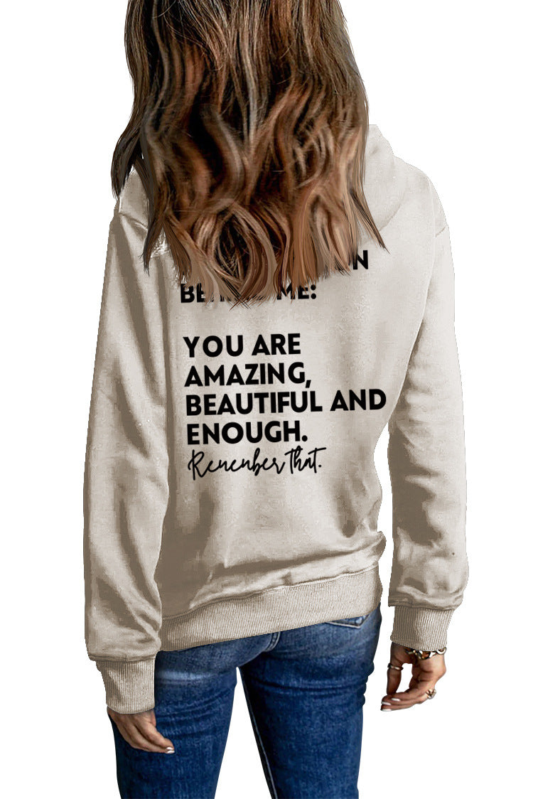 Women's Printed Graphic Pullover Hoodie with Pocket