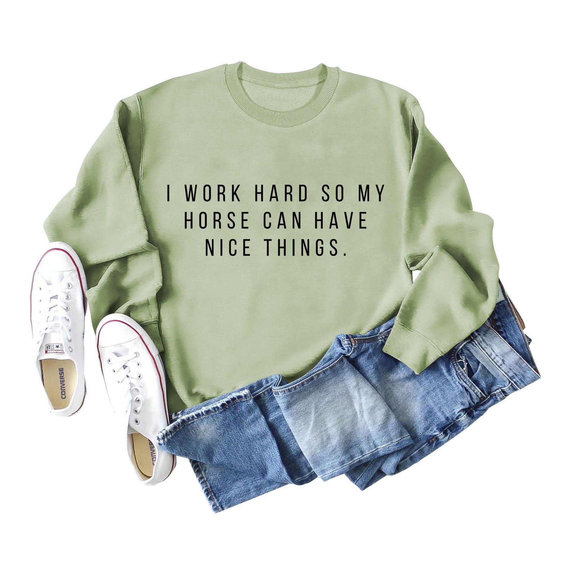 Women's Letters Casual Autumn Winter Sweater