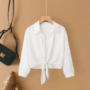 Chiffon Loose Outerwear Cardigan Small Shawl For Women