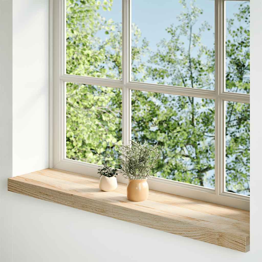 Window Sills 2 Pcs. Untreated 70x Solid Oak