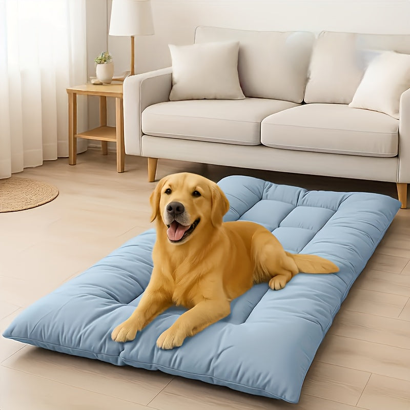 Large Super Soft Pet Dot Dog Mat, Bed And Sofa Couch For Small Medium Large Breeds & Cat - Oversized Plush Comfortable Rectangular Pad, Dog Sofa Bed, Large Dog Couch, Large Dog Sofa, Pet Sofa Bed,...