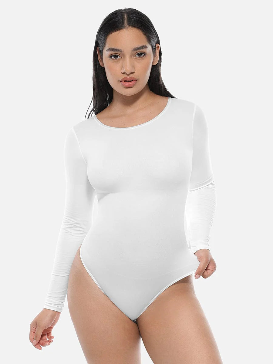 Seamless Long Sleeve Shapewear Slimming Bodysuit