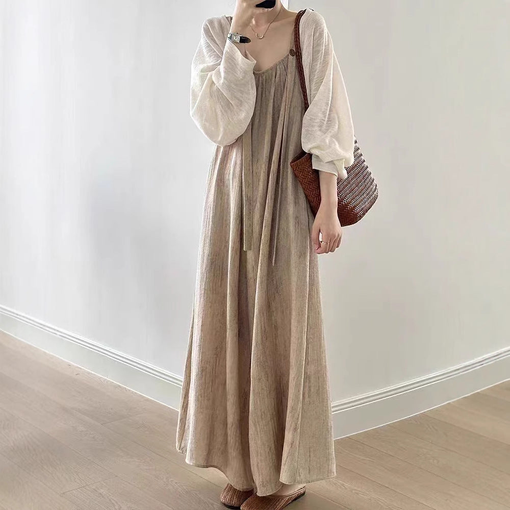 Casual High-Waist Wide Leg Long Romper Jumpsuit