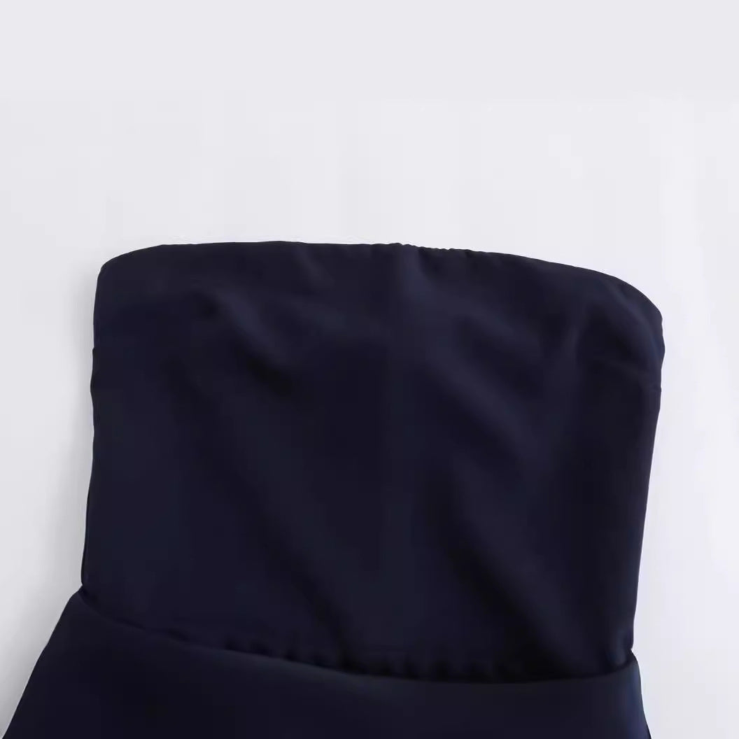 New Fashion Women's Clothing Slim-fit Wrapping Towel-style Long Jumpsuit