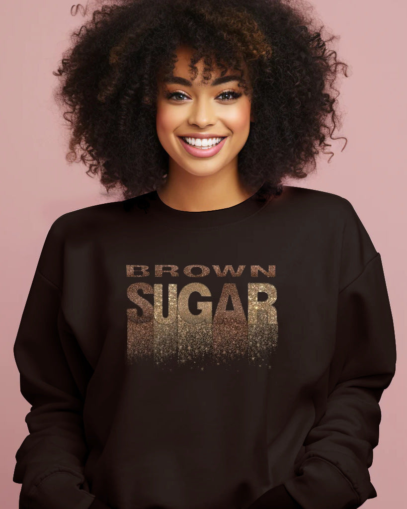 Women's Minimalist Casual Printed Long Sleeve Hoodie