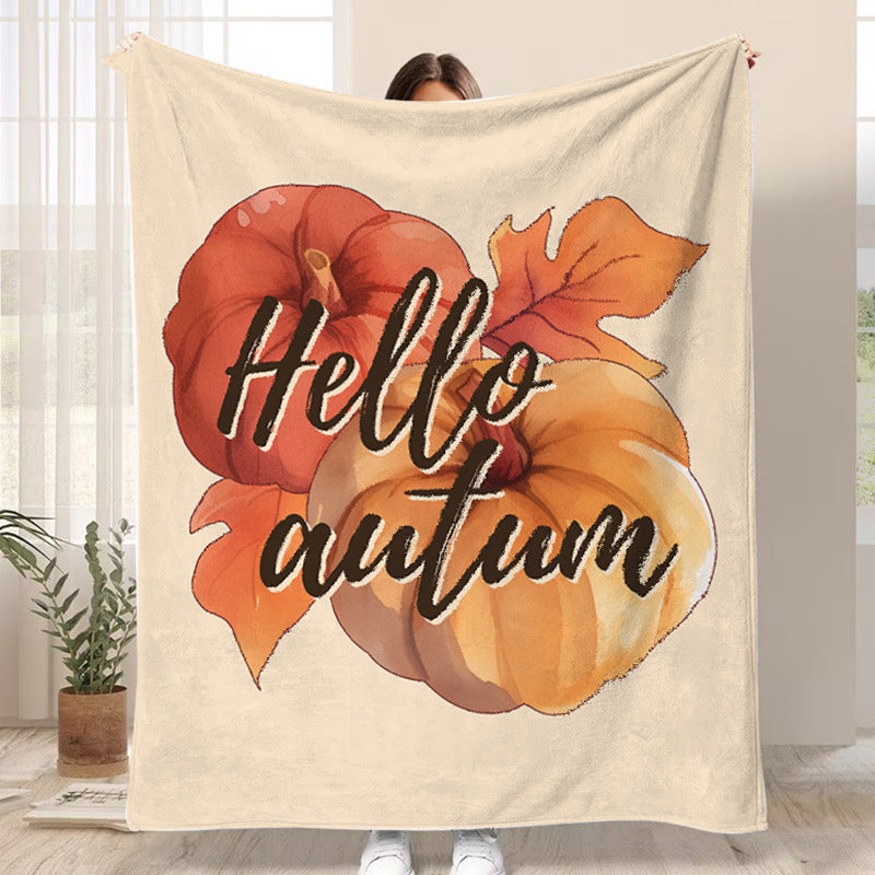 Digital-printed Warming Gift Nap Blanket