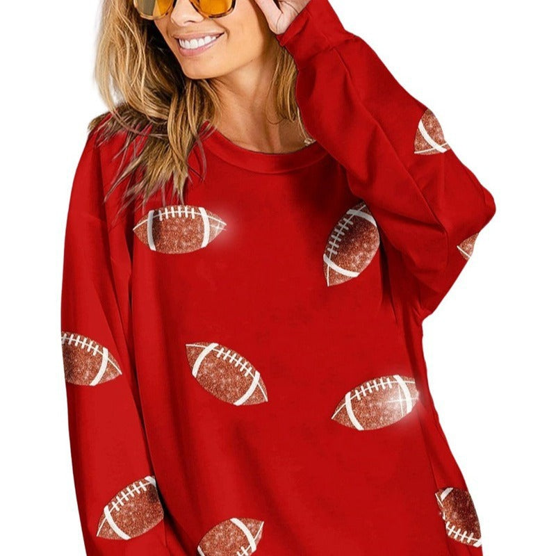 Cozy Women's Casual Rugby Sweater – Stylish Pullover