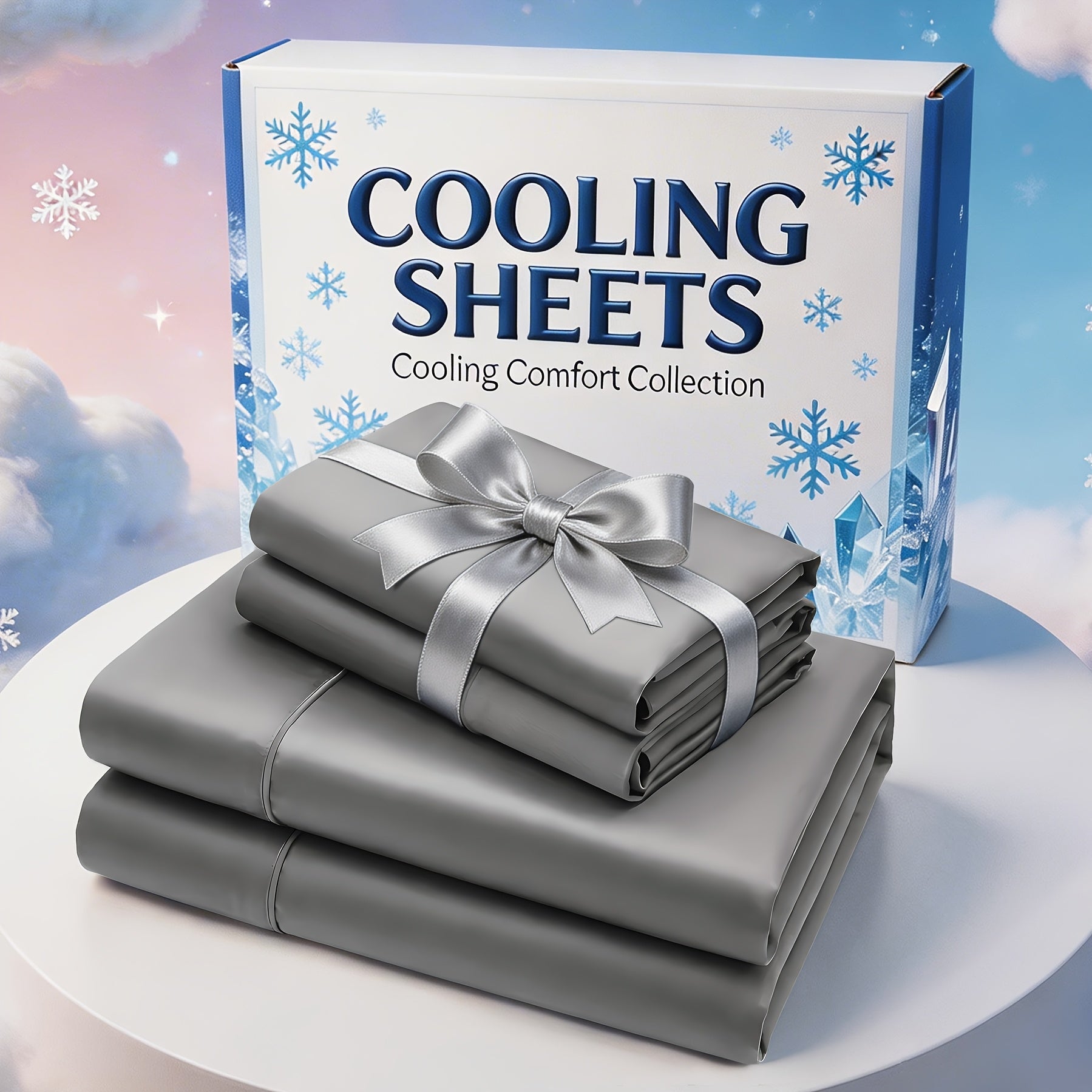 Luxury Extra Deep Pocket Bamboo Fiber Sheet Set – Breathable, Cooling & Wrinkle‑Free