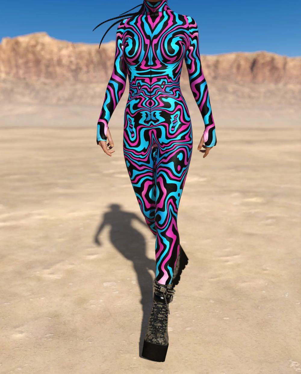 3D Printed Halloween Cosplay Tights & Costumes