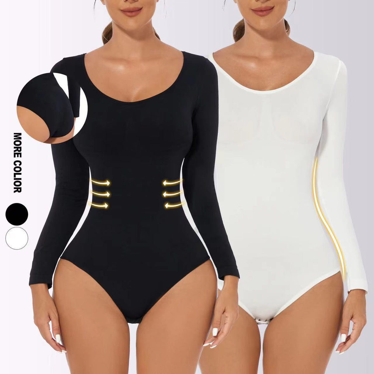 One-piece Corset Female Abdominal Pants Hooks Lifting Arm