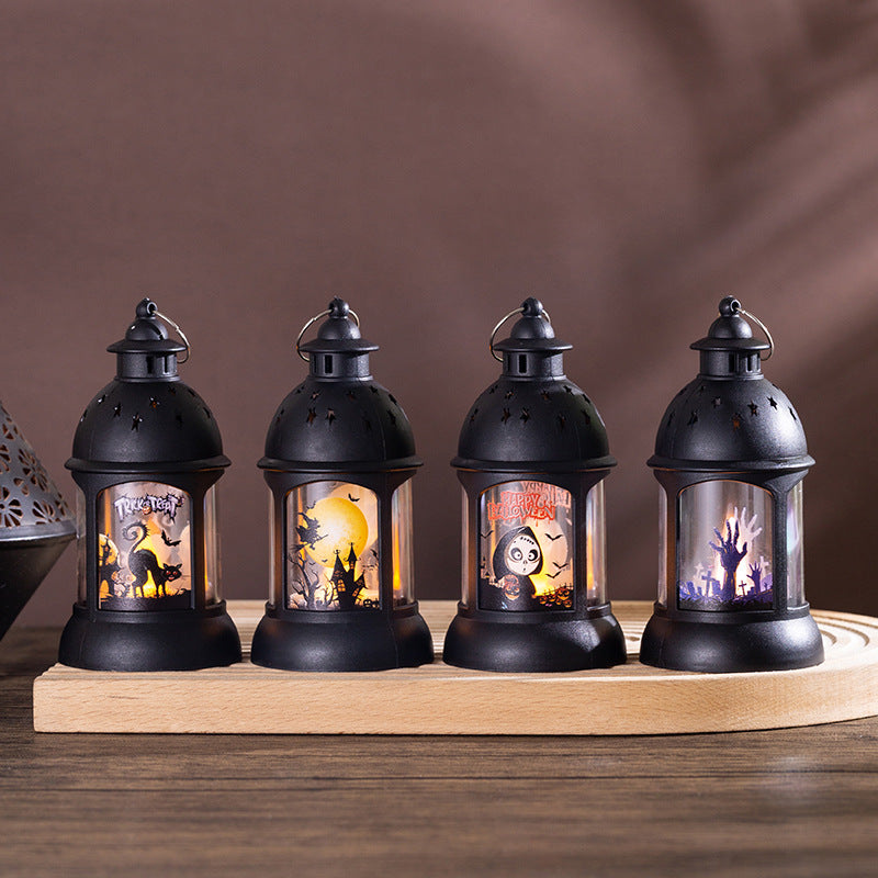 Spooky Pumpkin Lamp
