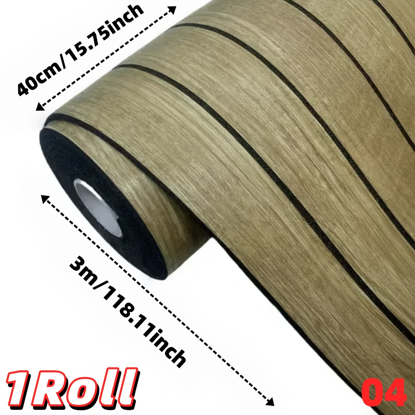 40cm Wide x 3m Long, Textured 3D, Peel & Stick! No Glue Needed, Easy to Install for Living Room TV Wall, Bedroom Background, Bathroom Decor. Durable Vinyl Material Resistant to Scratches…