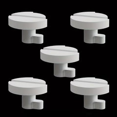 5‑Piece Dometic RV Refrigerator Vent Closure Clip Set – Air Vent Seal for Energy Saving and Cold Air Retention