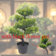 Large artificial bonsai tree with lifelike branches and elegant form