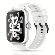 Multifunctional Sports Smart Watch – 1.83‑Inch Full Touch Screen, Wireless Calling & Messaging, Pedometer and Fitness Tracker, Compatible with iPhone and Android