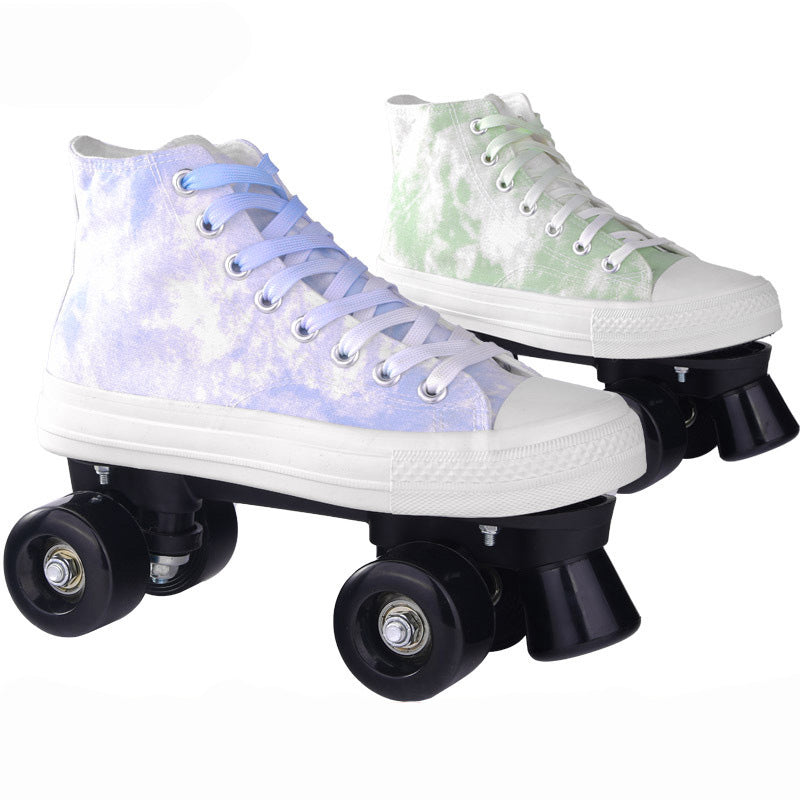 Roll with Style Double-Wheeled Skates