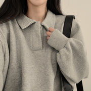 Women's Cozy Retro Loose Knit Sweater Coat