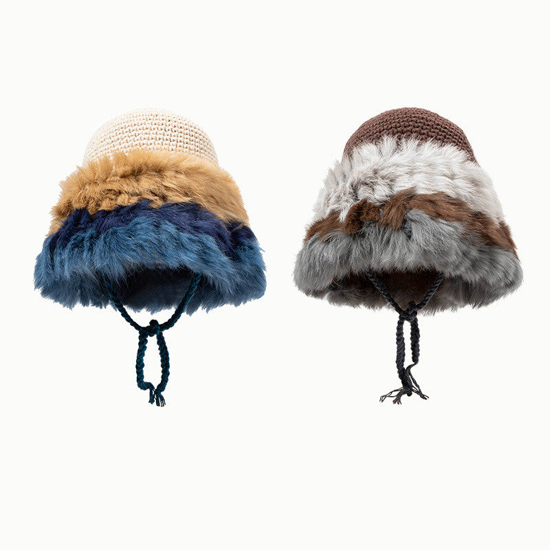 Stay Warm with Thickened Wool Knitted Basin Hats