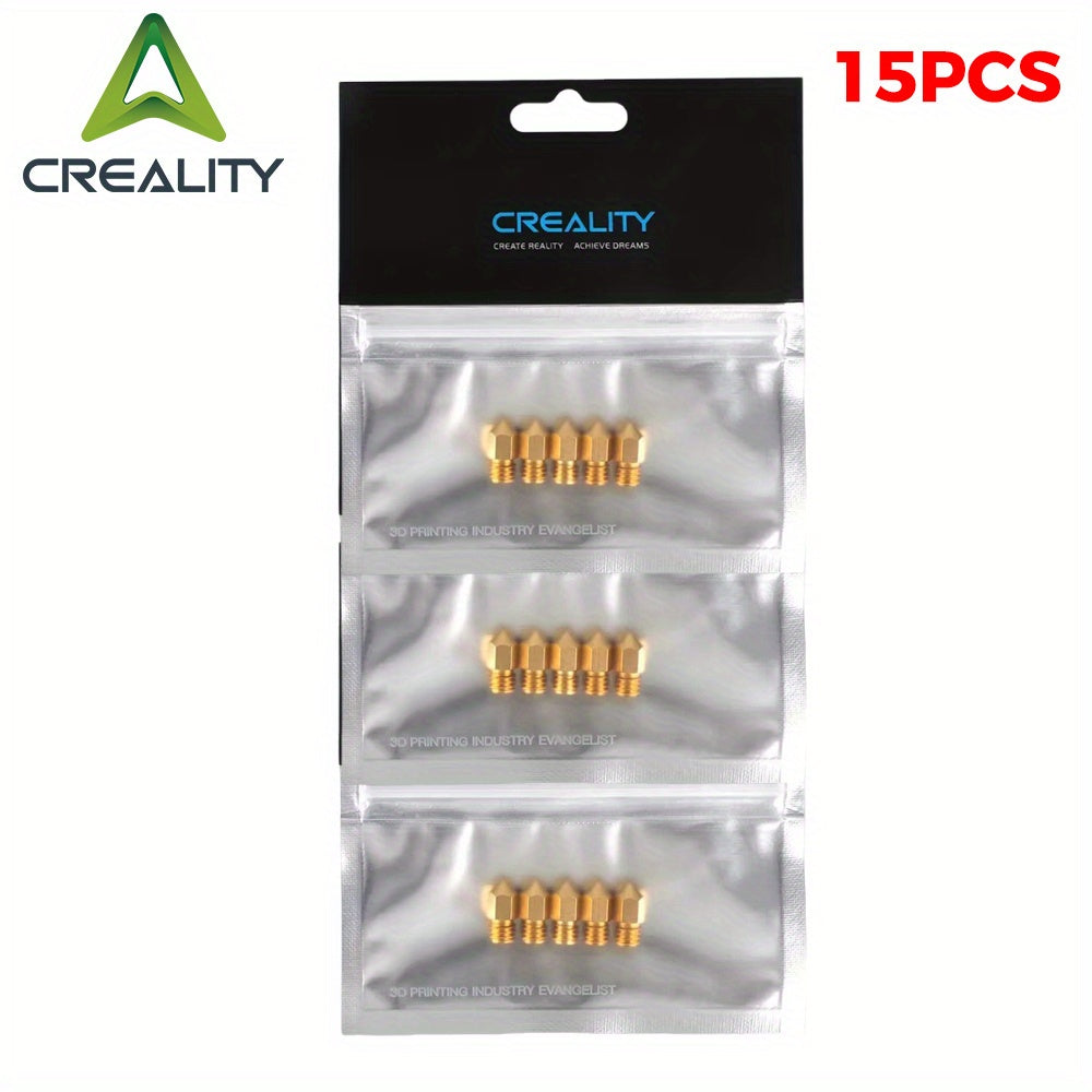 15-Piece 3D Printer Nozzle Set for MK8 Hotend Extruder (0.2mm to 1.0mm)
