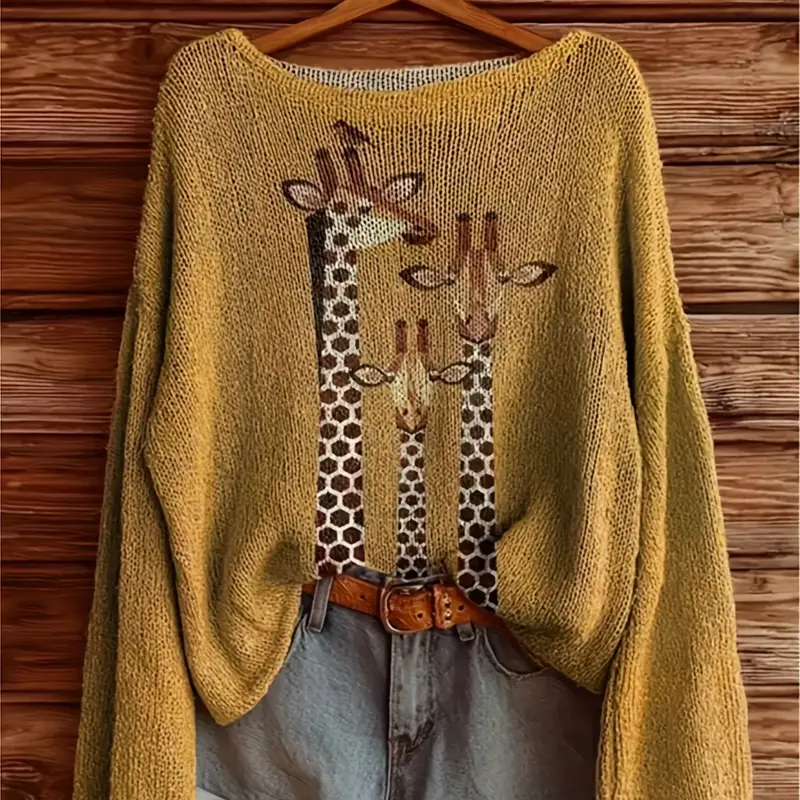 Comfortable and Simple Women's Sweater