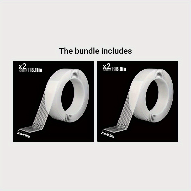 Heavy-Duty Double-Sided Nano Adhesive Tape (1-5 Meters)
