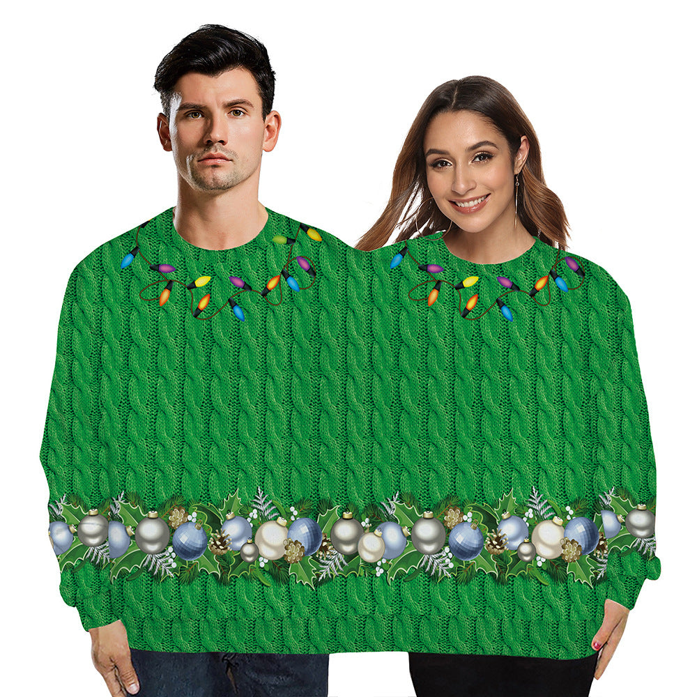 Long Sleeved Sweater For Christmas One Piece Lovers