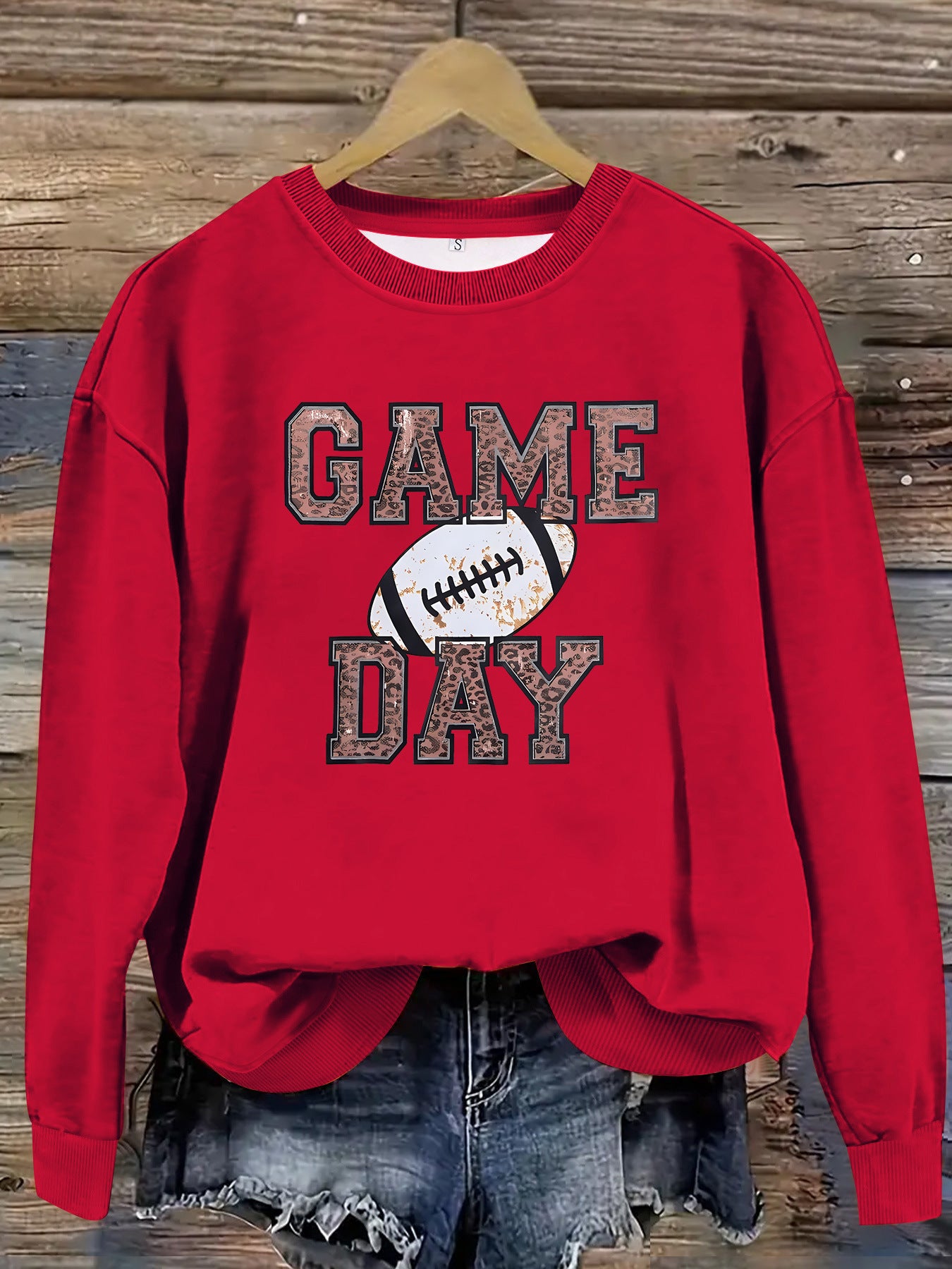 Women's Long Sleeve Baseball Pullover Sweater